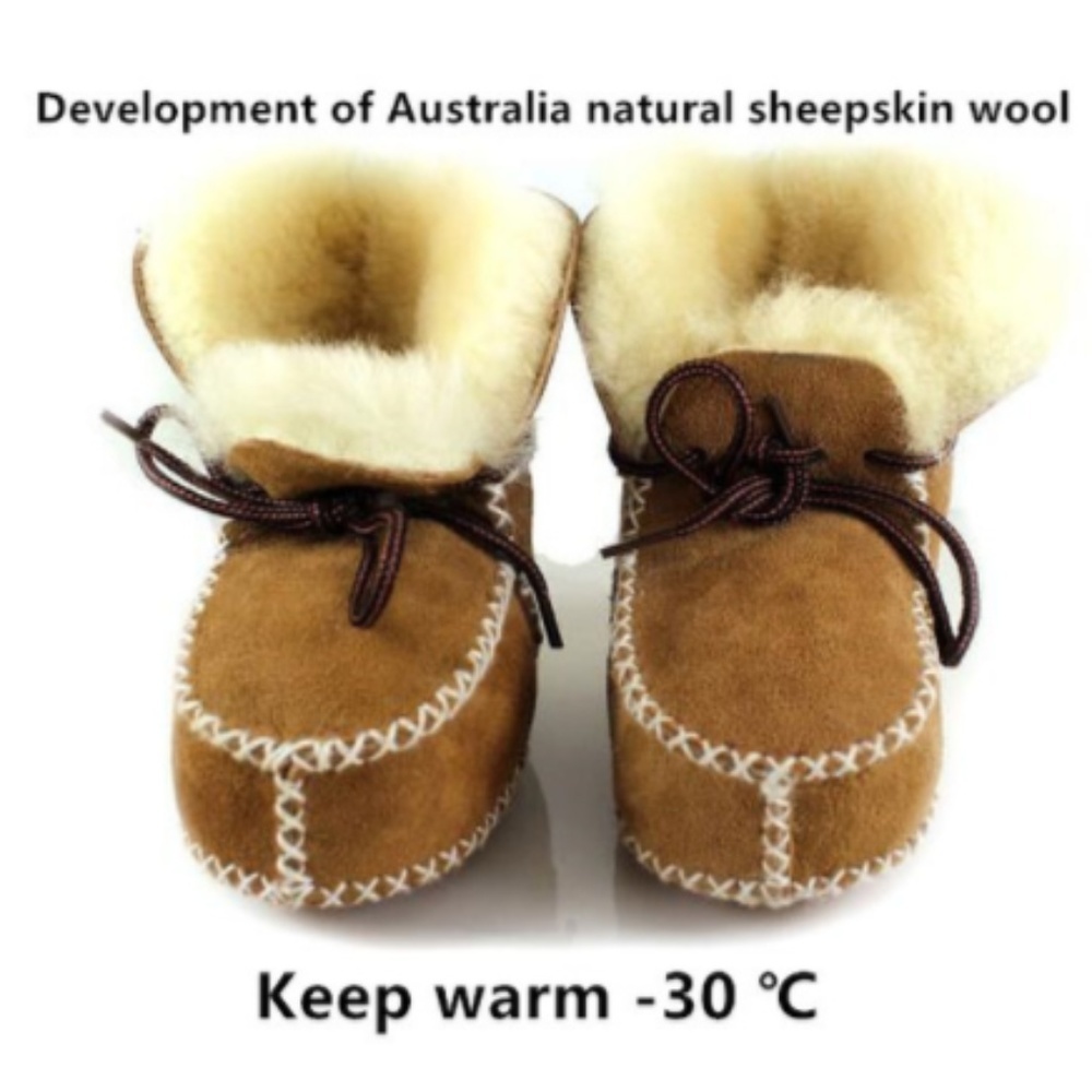 Baby boy girl’s sheepskin boot size 1 - Picture 3 of 7